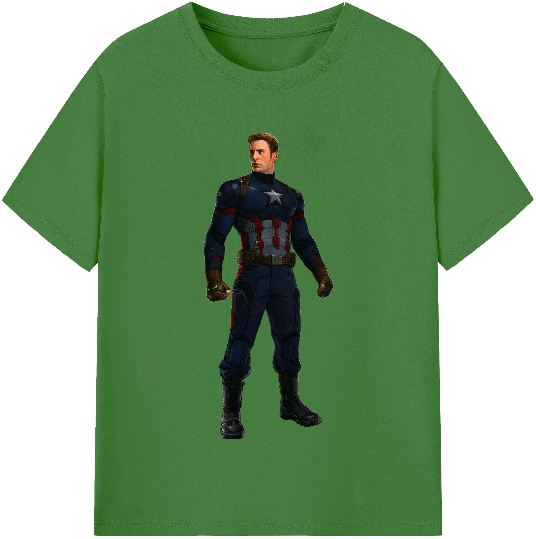 （画像用） アベンジャーズ The Avengers レディースカジュアルプリントTシャツ（綿100％）